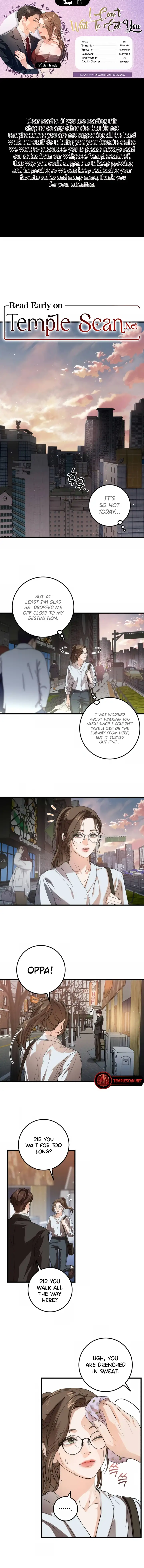 I Can't Wait To Eat You Chapter 6 - page 1