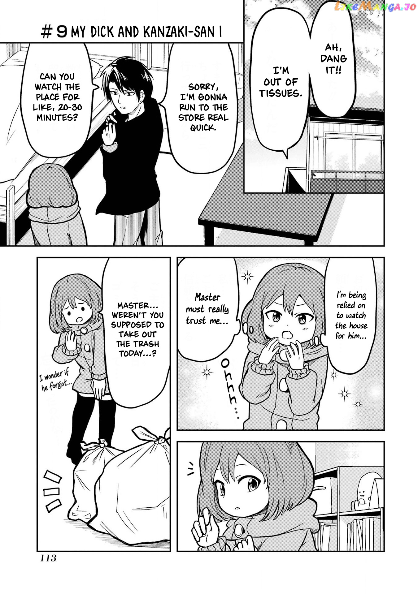 Turns Out My Dick Was a Cute Girl chapter 9 - page 1