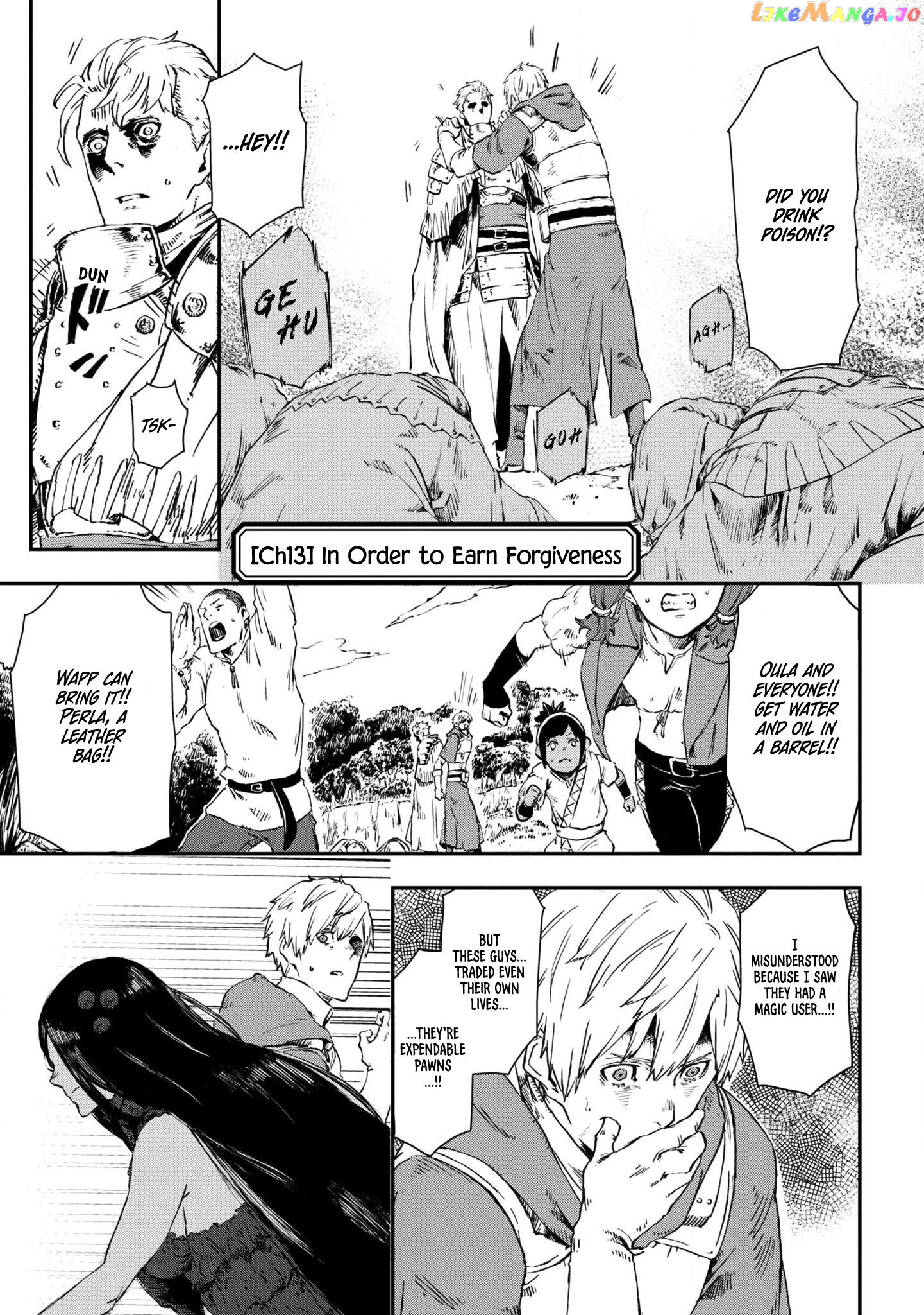 Majo To Kishi Wa Iki Nokoru chapter 13 - page 2