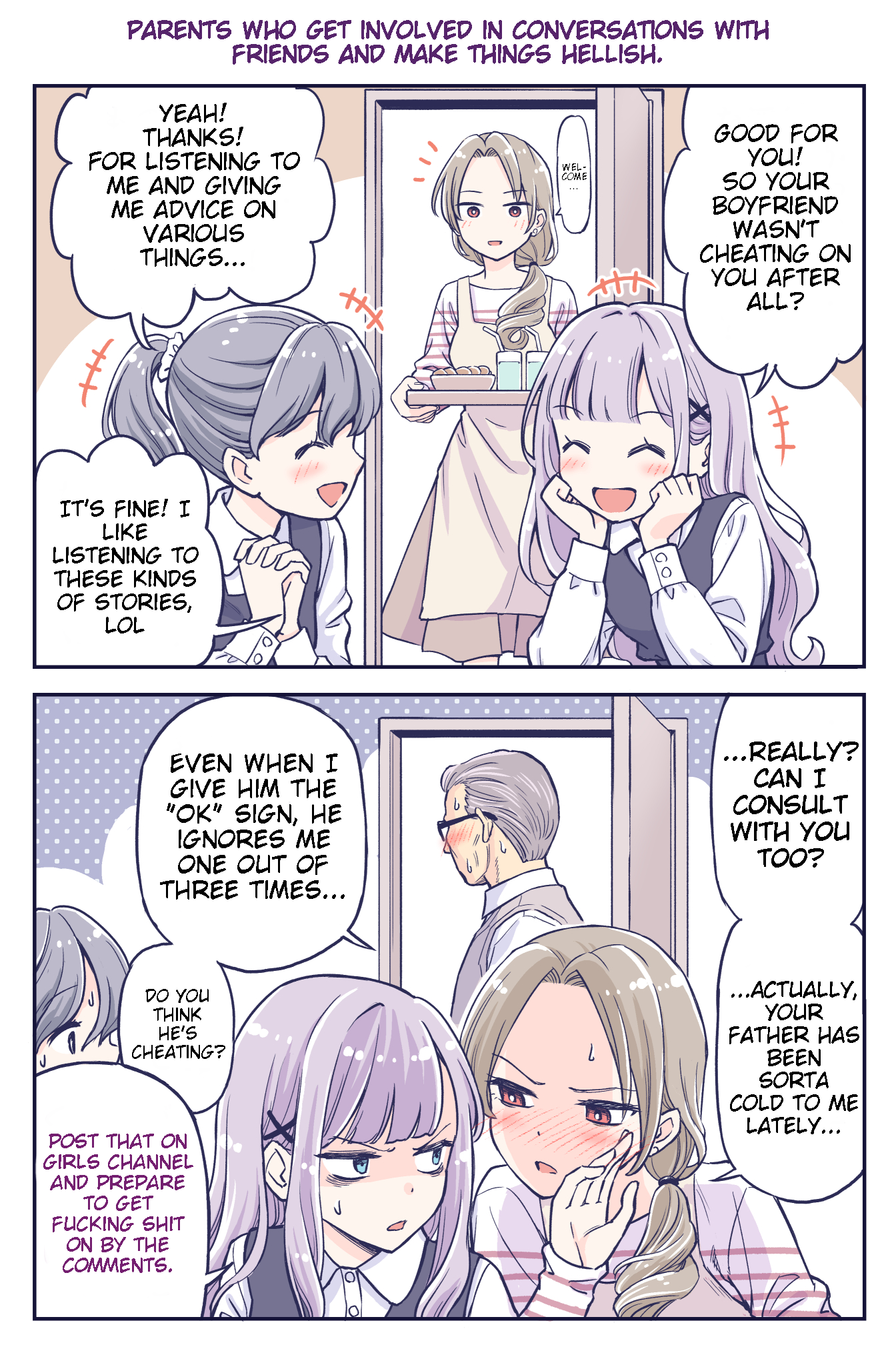 The Lecture You Would Never Want Your Parents To Give You chapter 2 - page 1