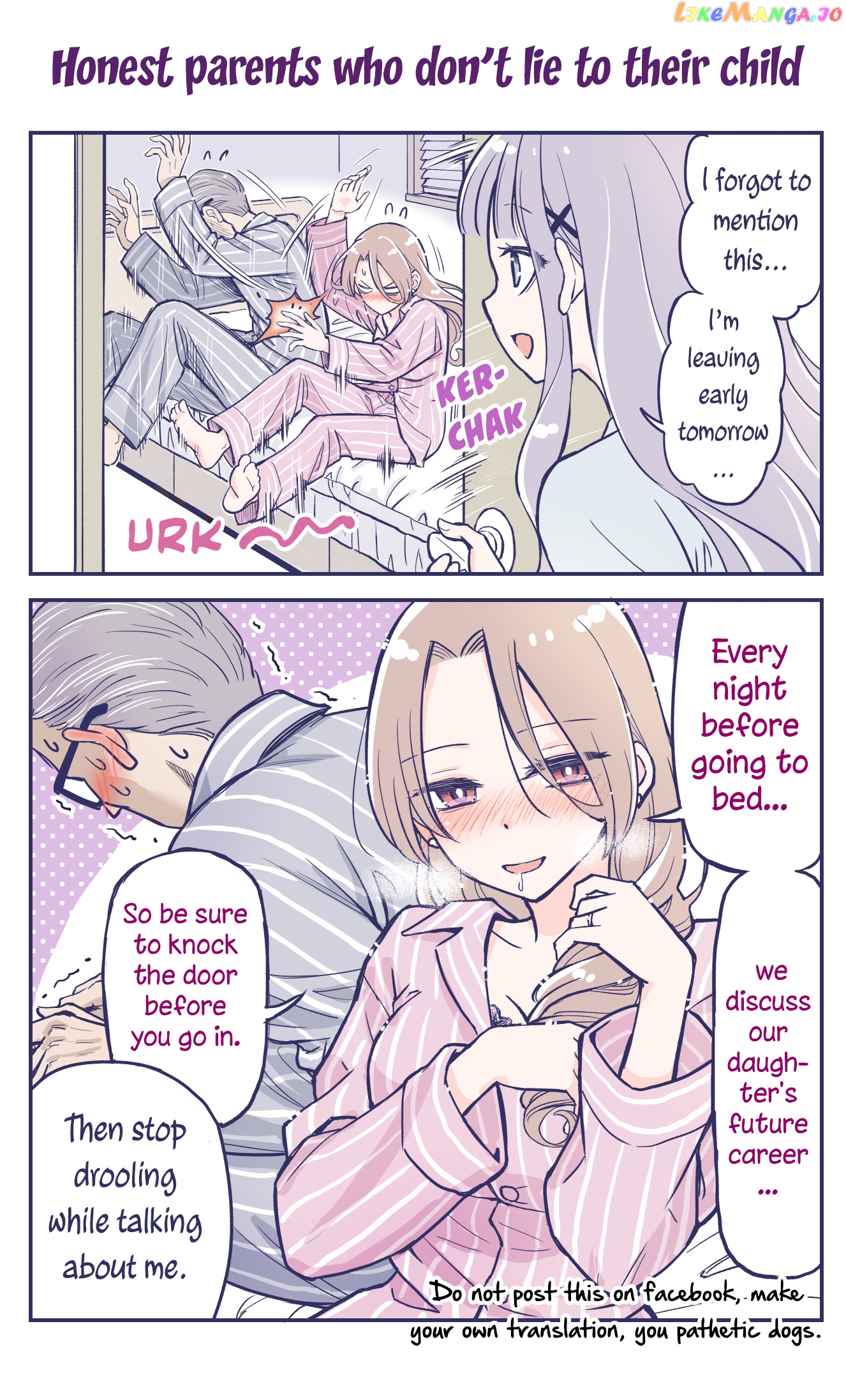 The Lecture You Would Never Want Your Parents To Give You chapter 13 - page 1