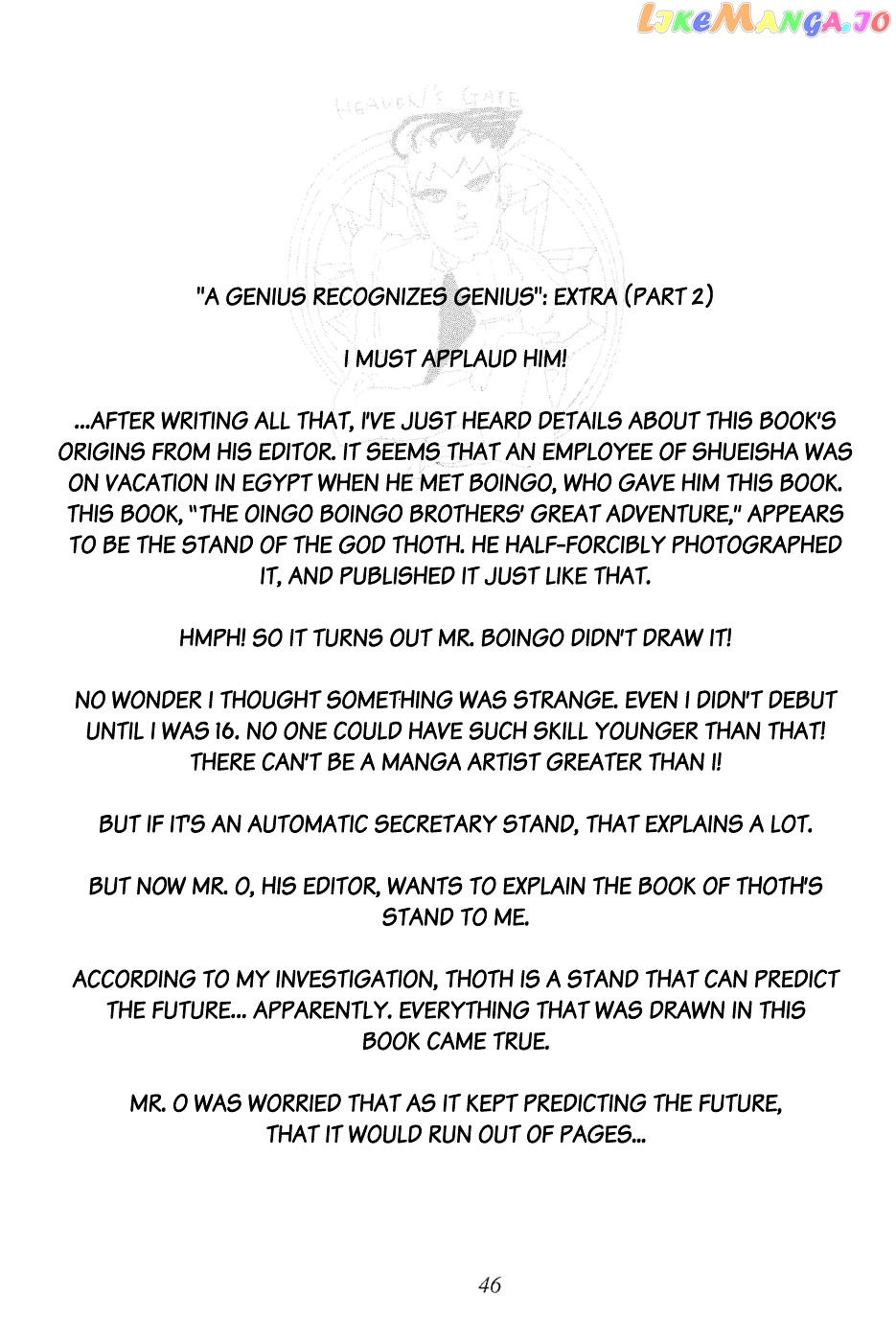 JoJo's Bizarre Adventure Part 3: Stardust Crusaders chapter 0.1 - page 48