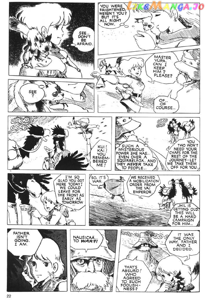 Nausicaä of The Valley of The Wind Chapter 0.1 - page 25