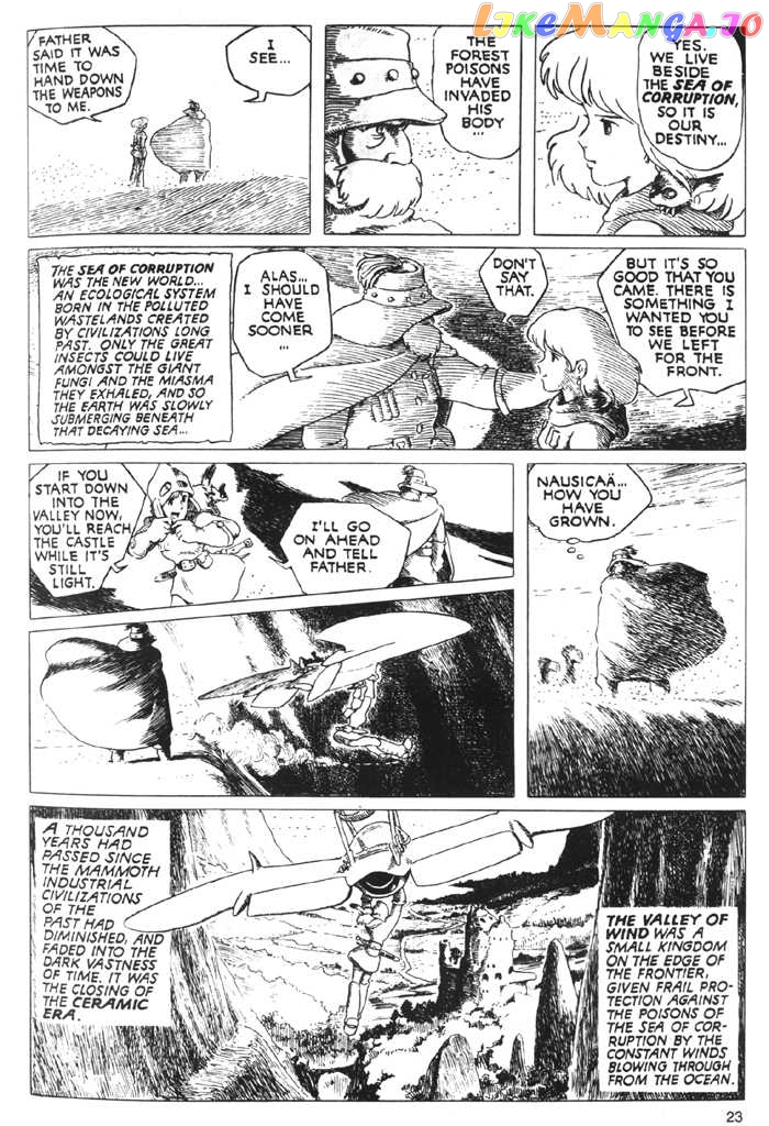 Nausicaä of The Valley of The Wind Chapter 0.1 - page 26