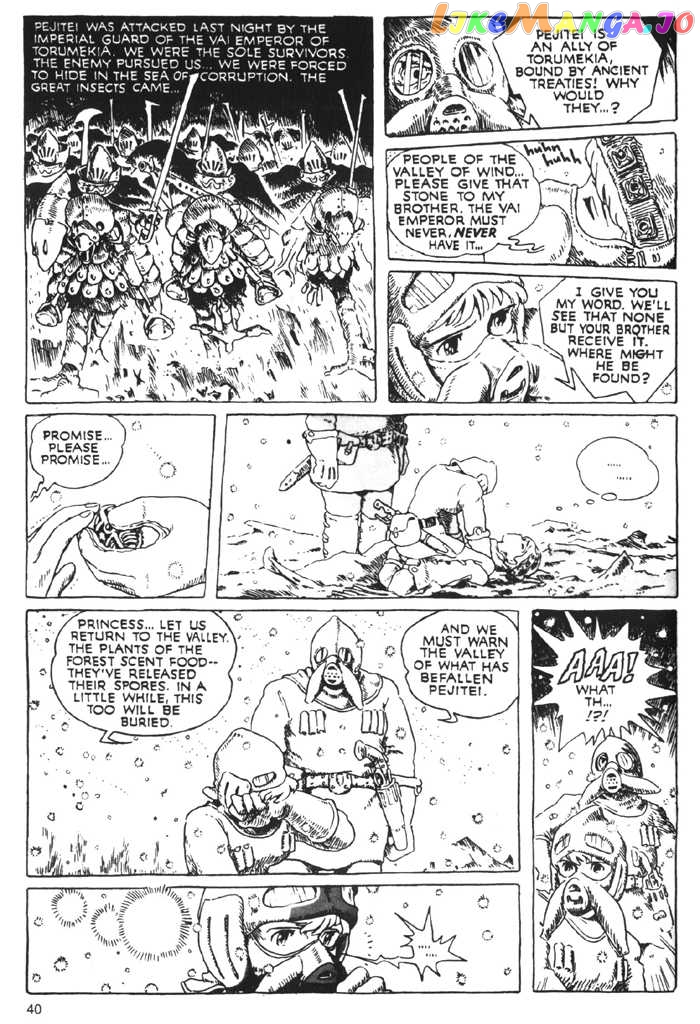 Nausicaä of The Valley of The Wind Chapter 0.1 - page 43