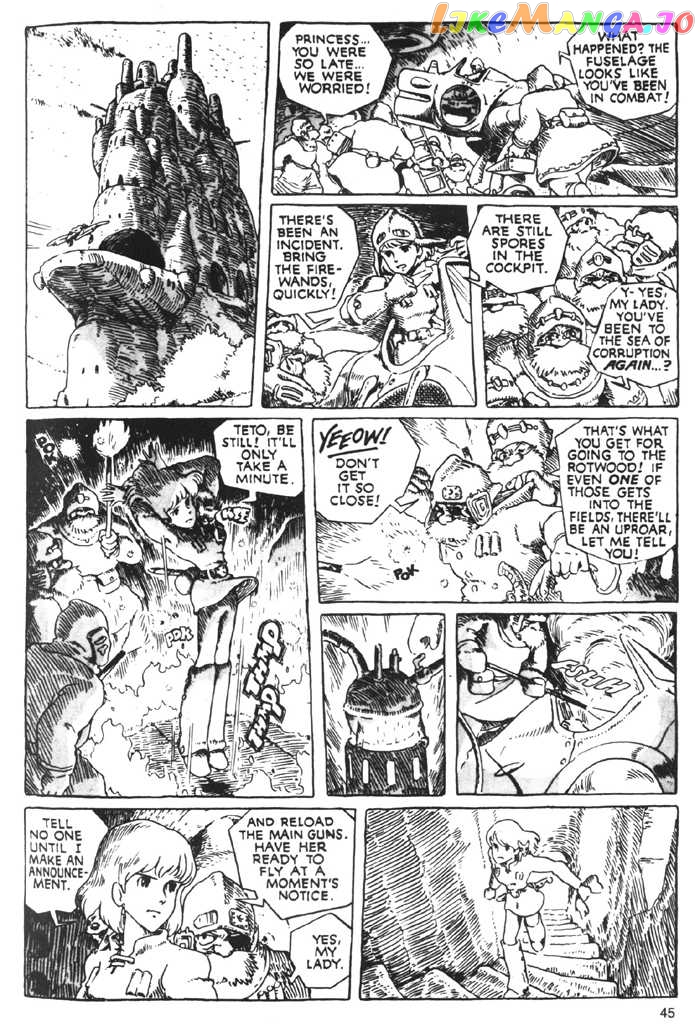 Nausicaä of The Valley of The Wind Chapter 0.1 - page 48