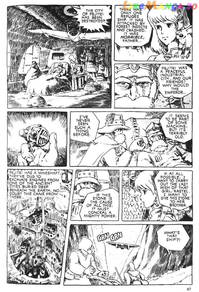 Nausicaä of The Valley of The Wind Chapter 0.1 - page 50