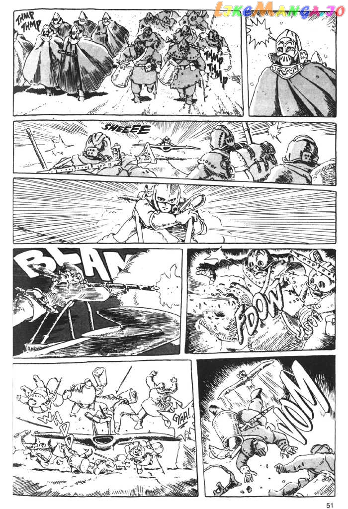 Nausicaä of The Valley of The Wind Chapter 0.1 - page 54