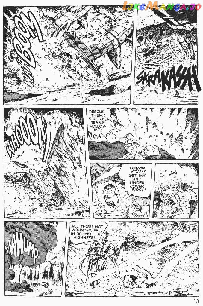 Nausicaä of The Valley of The Wind Chapter 1 - page 12