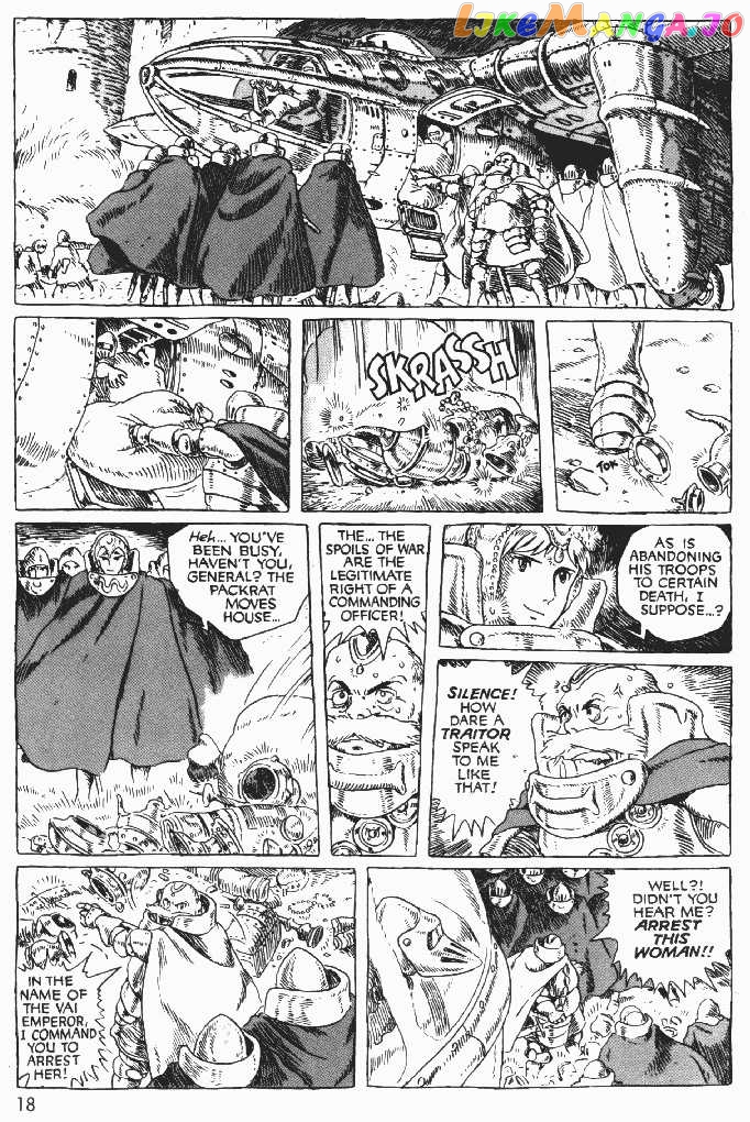 Nausicaä of The Valley of The Wind Chapter 1 - page 17