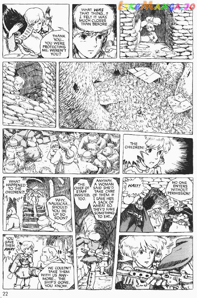 Nausicaä of The Valley of The Wind Chapter 1 - page 21