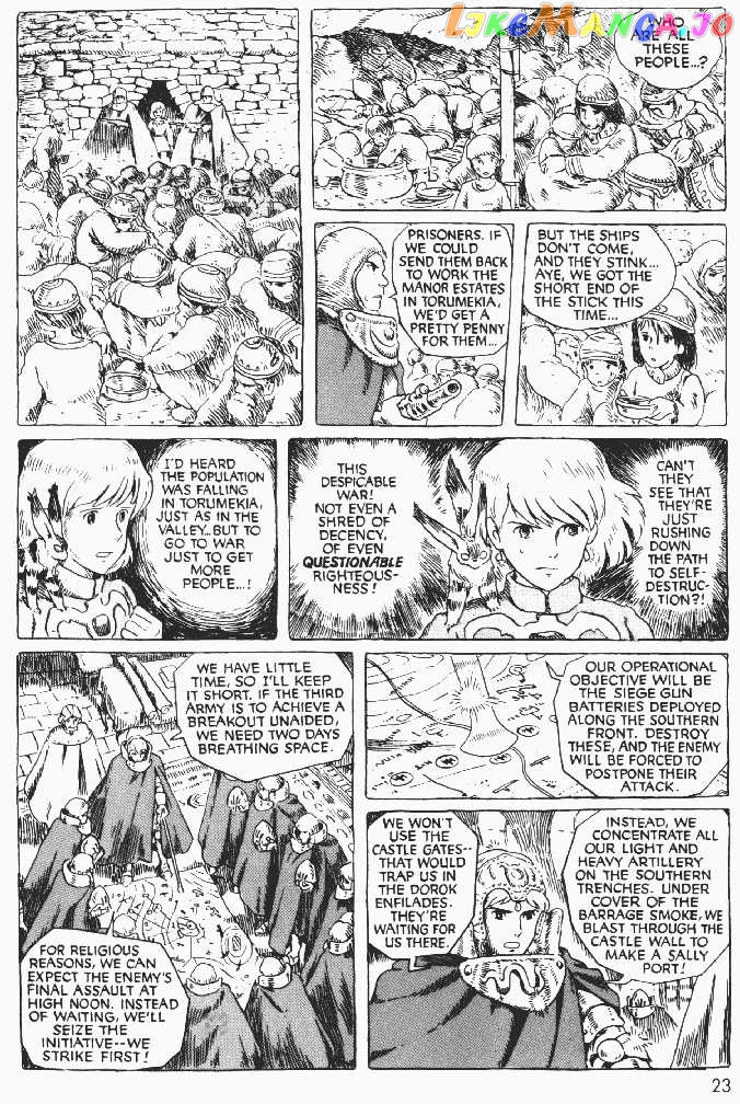 Nausicaä of The Valley of The Wind Chapter 1 - page 22