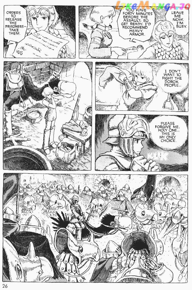 Nausicaä of The Valley of The Wind Chapter 1 - page 25