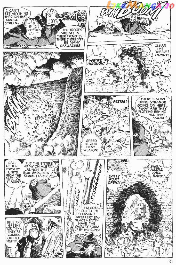 Nausicaä of The Valley of The Wind Chapter 1 - page 30