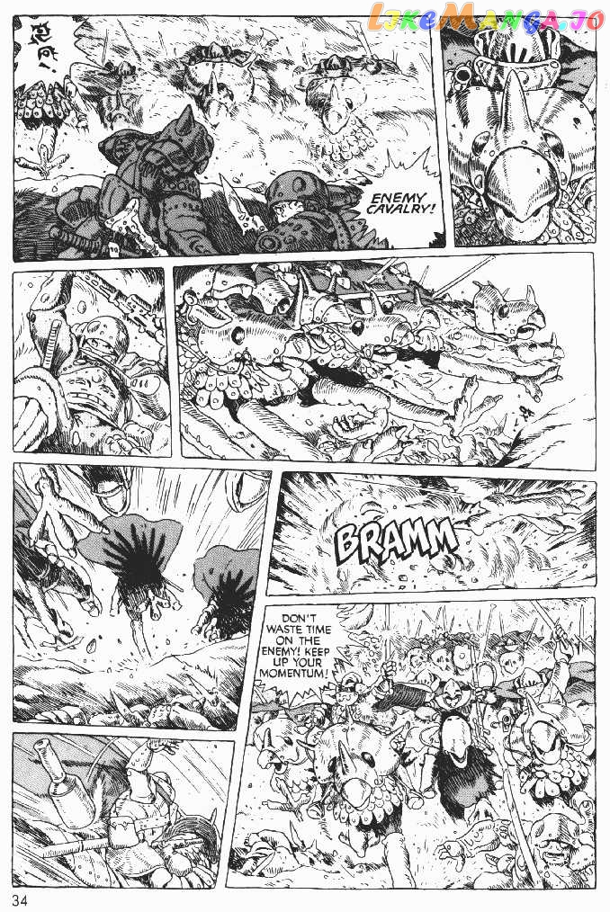 Nausicaä of The Valley of The Wind Chapter 1 - page 33