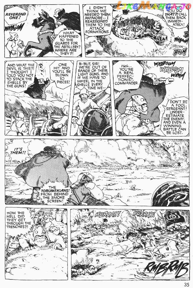 Nausicaä of The Valley of The Wind Chapter 1 - page 34