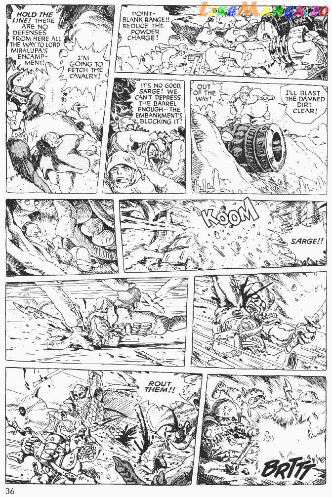 Nausicaä of The Valley of The Wind Chapter 1 - page 35