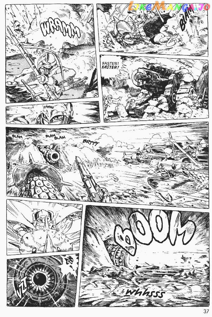 Nausicaä of The Valley of The Wind Chapter 1 - page 36