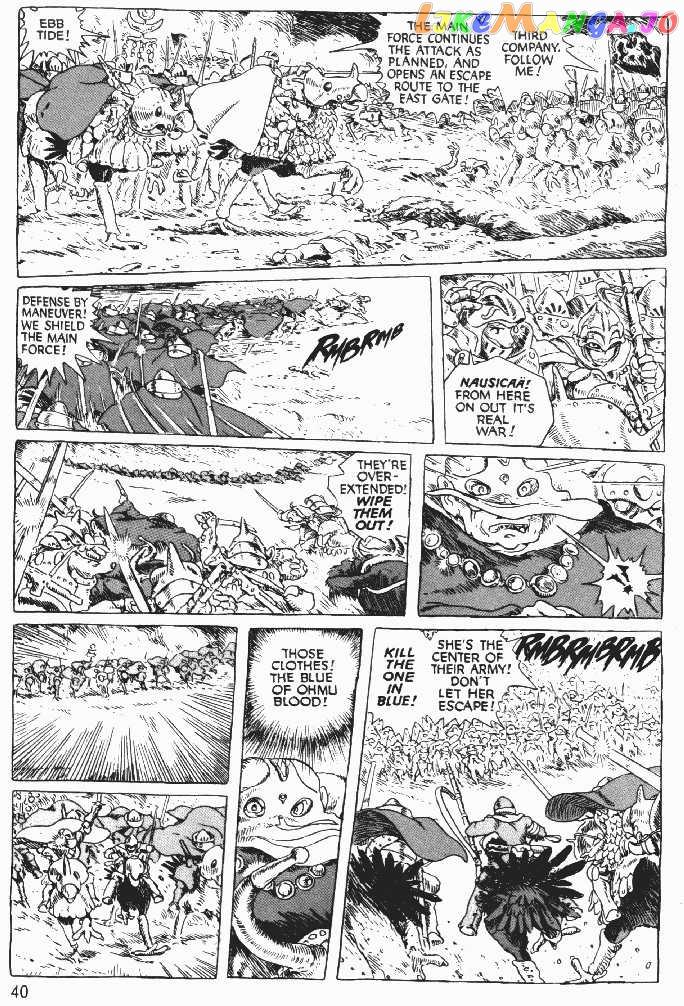 Nausicaä of The Valley of The Wind Chapter 1 - page 39