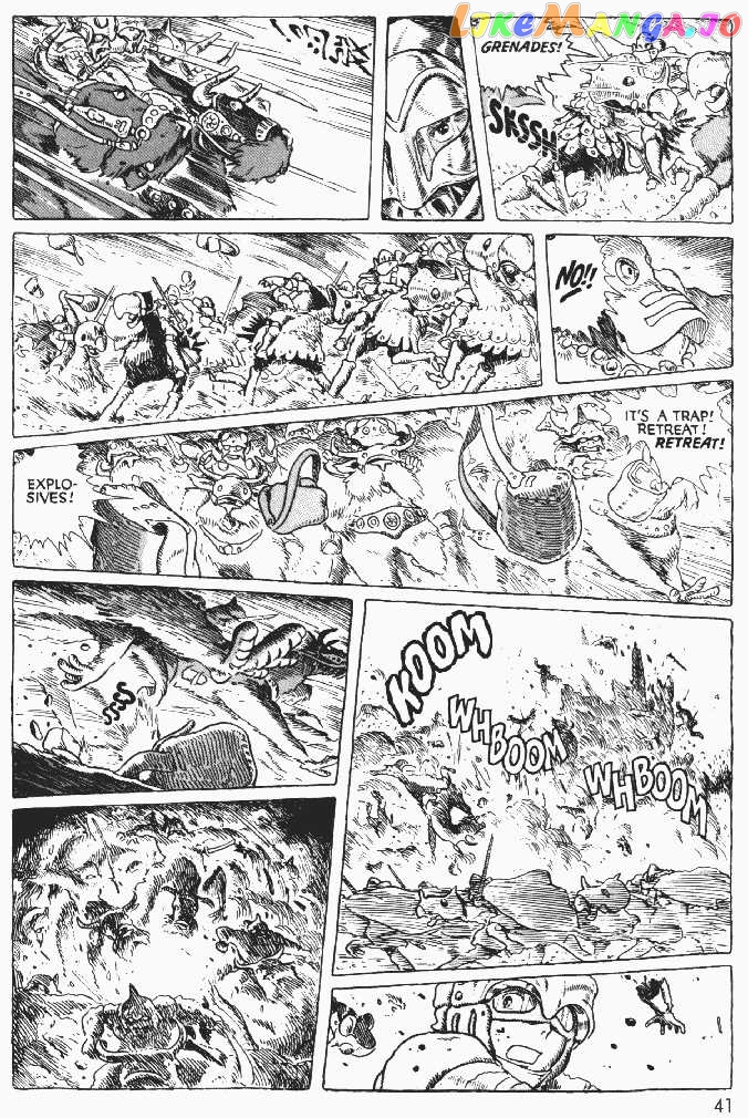 Nausicaä of The Valley of The Wind Chapter 1 - page 40