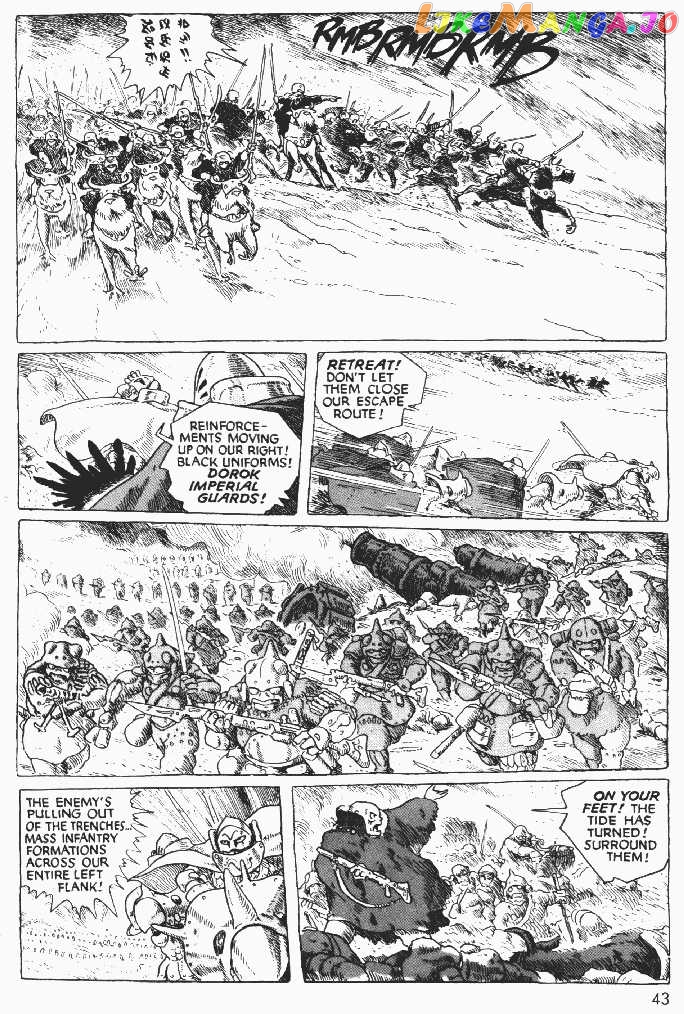 Nausicaä of The Valley of The Wind Chapter 1 - page 42
