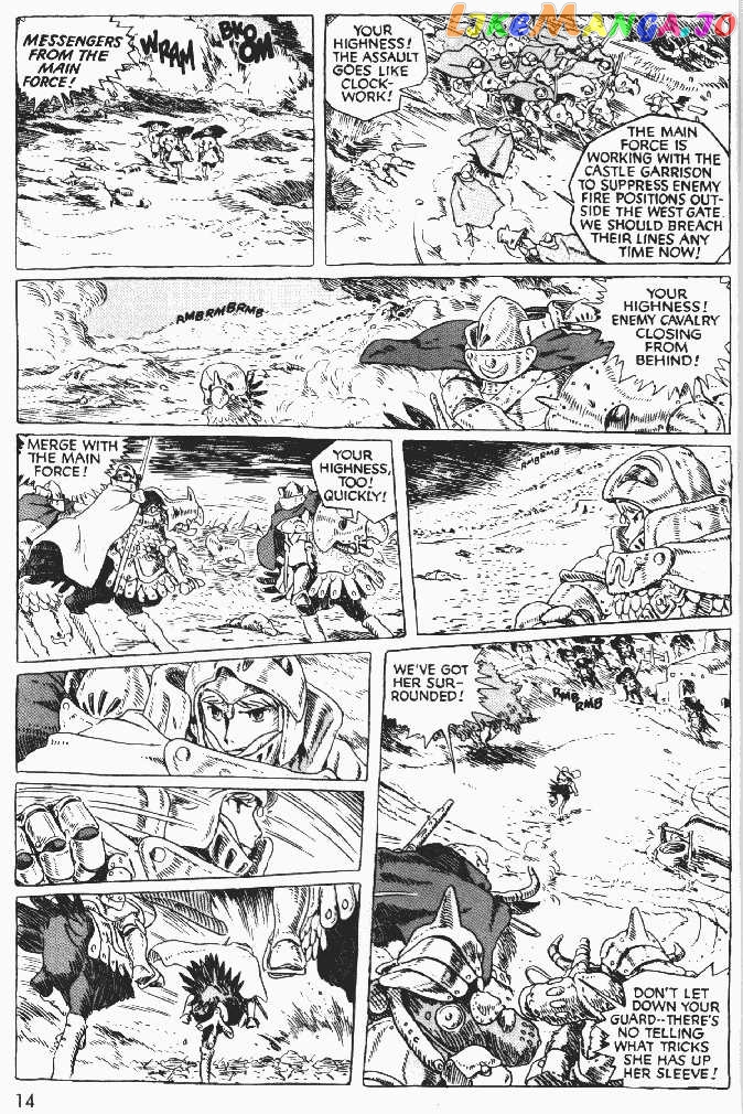 Nausicaä of The Valley of The Wind Chapter 2 - page 13