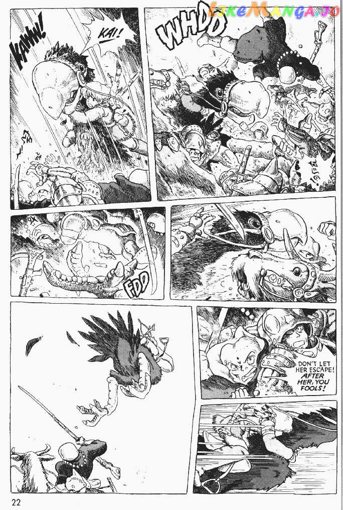 Nausicaä of The Valley of The Wind Chapter 2 - page 21