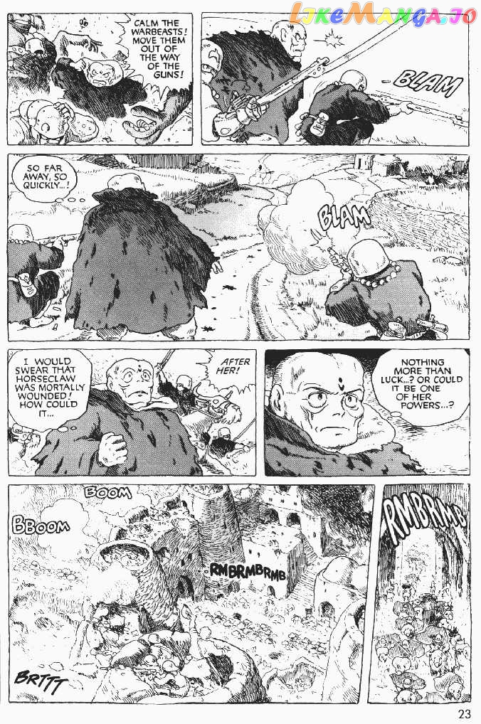Nausicaä of The Valley of The Wind Chapter 2 - page 22
