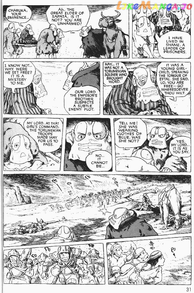 Nausicaä of The Valley of The Wind Chapter 2 - page 30
