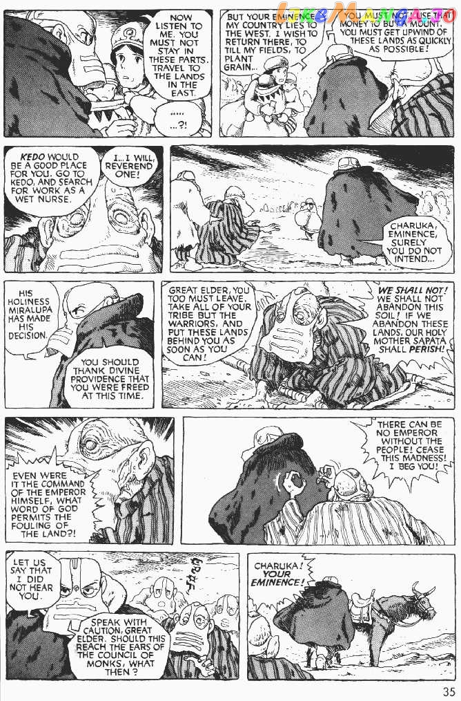 Nausicaä of The Valley of The Wind Chapter 2 - page 34