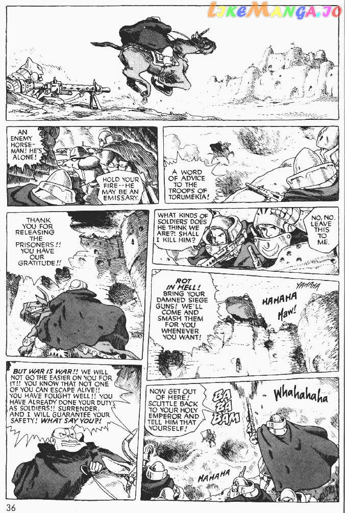Nausicaä of The Valley of The Wind Chapter 2 - page 35