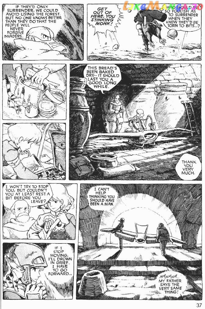 Nausicaä of The Valley of The Wind Chapter 2 - page 36