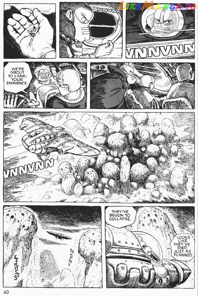 Nausicaä of The Valley of The Wind Chapter 2 - page 39