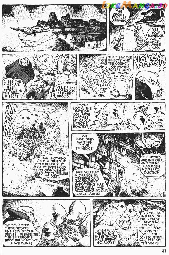 Nausicaä of The Valley of The Wind Chapter 2 - page 40