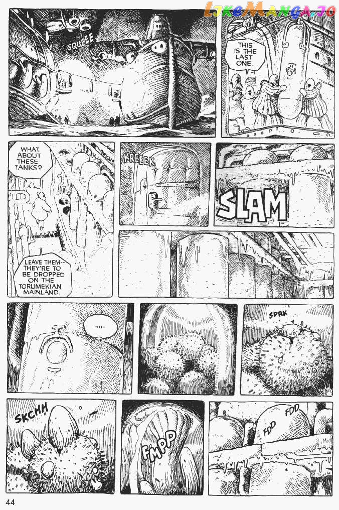 Nausicaä of The Valley of The Wind Chapter 2 - page 43