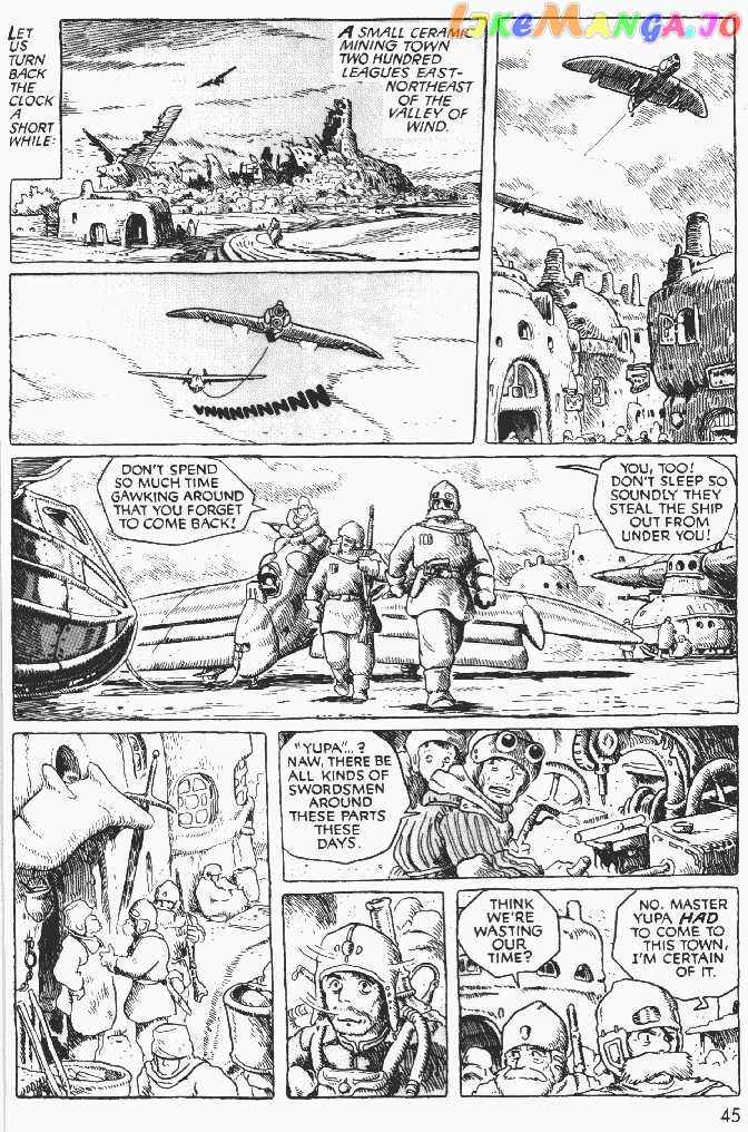 Nausicaä of The Valley of The Wind Chapter 2 - page 44