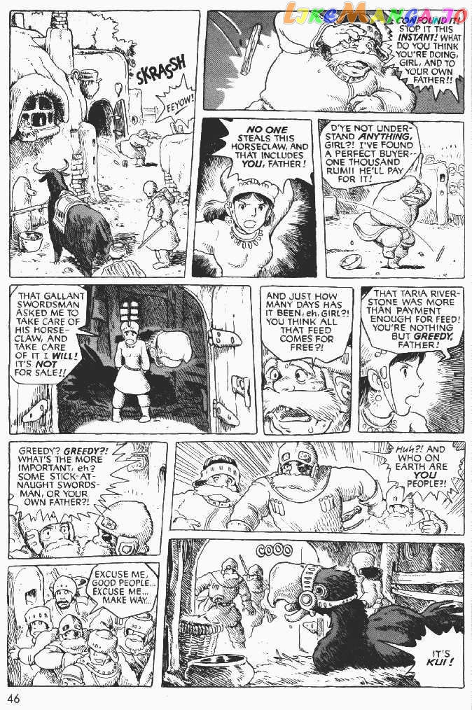 Nausicaä of The Valley of The Wind Chapter 2 - page 45