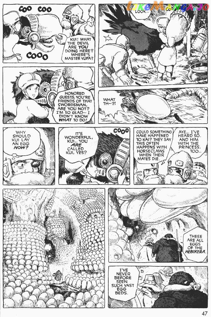 Nausicaä of The Valley of The Wind Chapter 2 - page 46