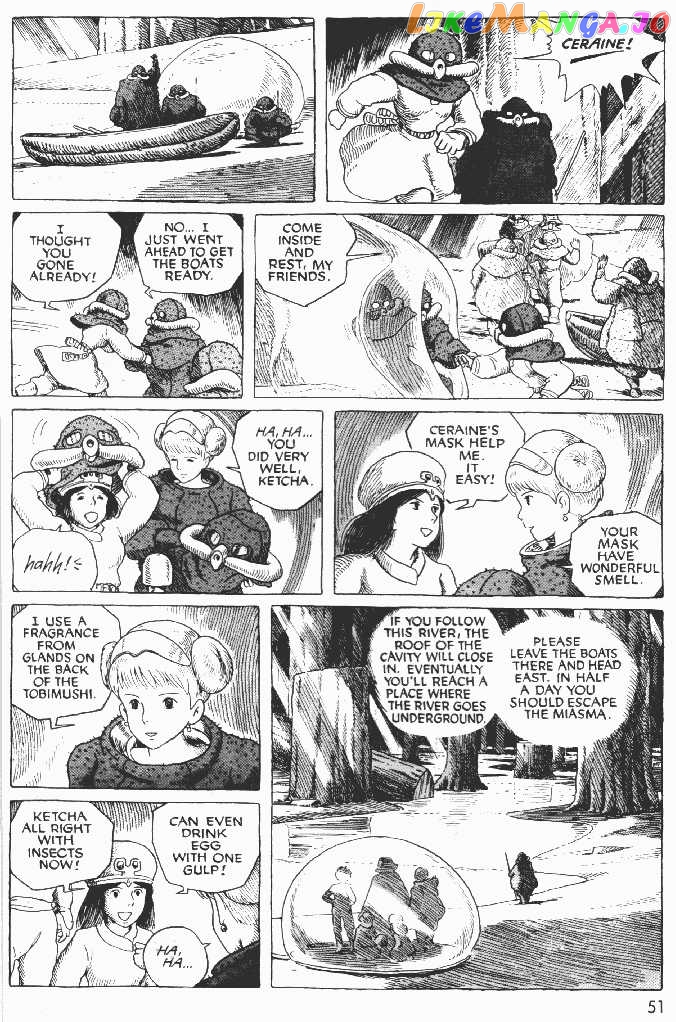 Nausicaä of The Valley of The Wind Chapter 2 - page 50