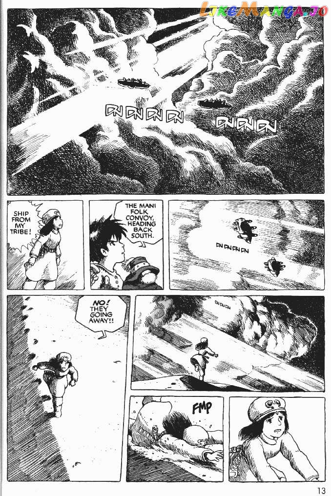 Nausicaä of The Valley of The Wind Chapter 3 - page 12
