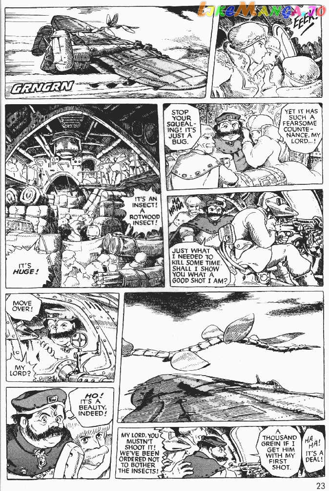Nausicaä of The Valley of The Wind Chapter 3 - page 22