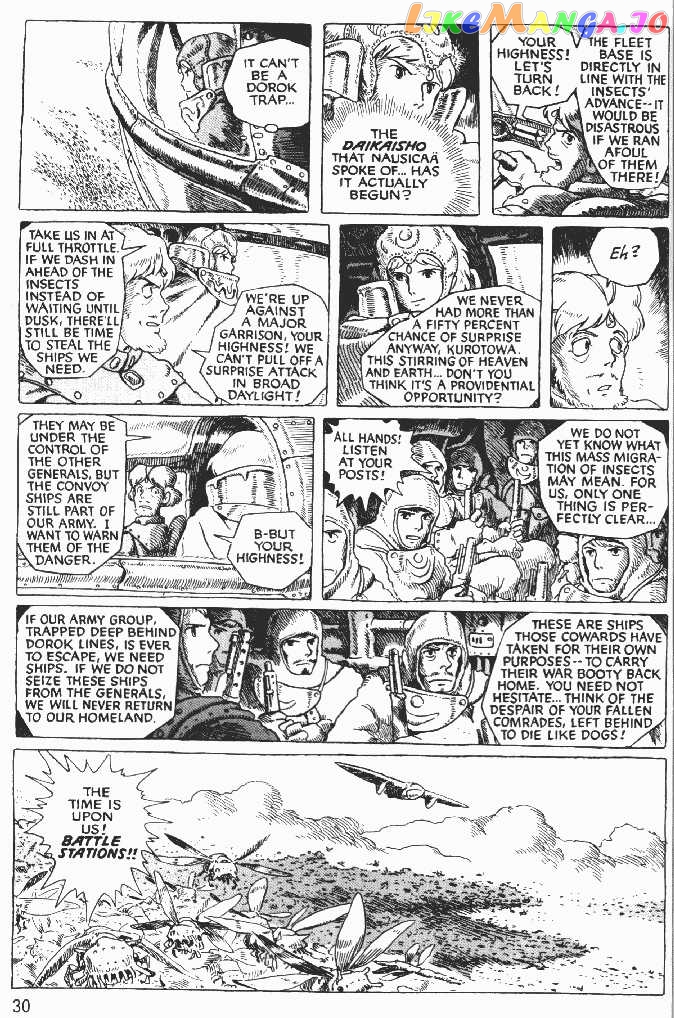 Nausicaä of The Valley of The Wind Chapter 3 - page 29