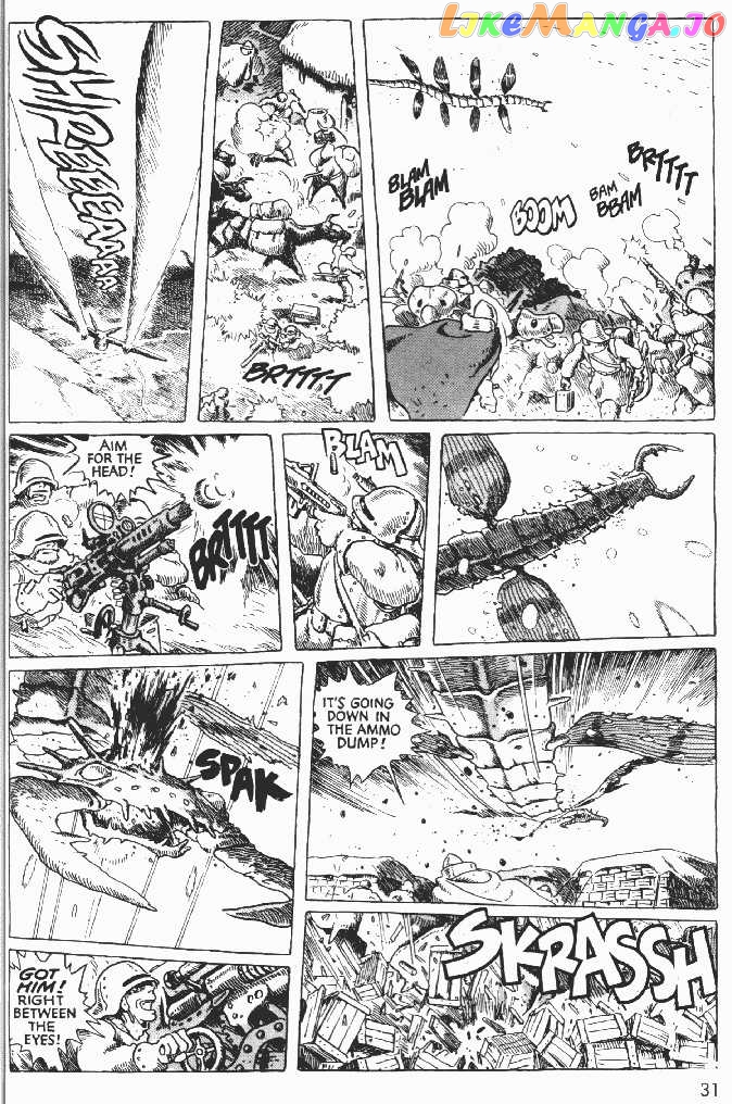 Nausicaä of The Valley of The Wind Chapter 3 - page 30