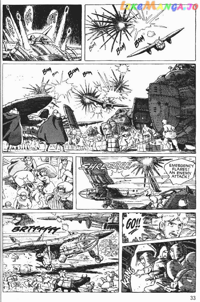 Nausicaä of The Valley of The Wind Chapter 3 - page 32
