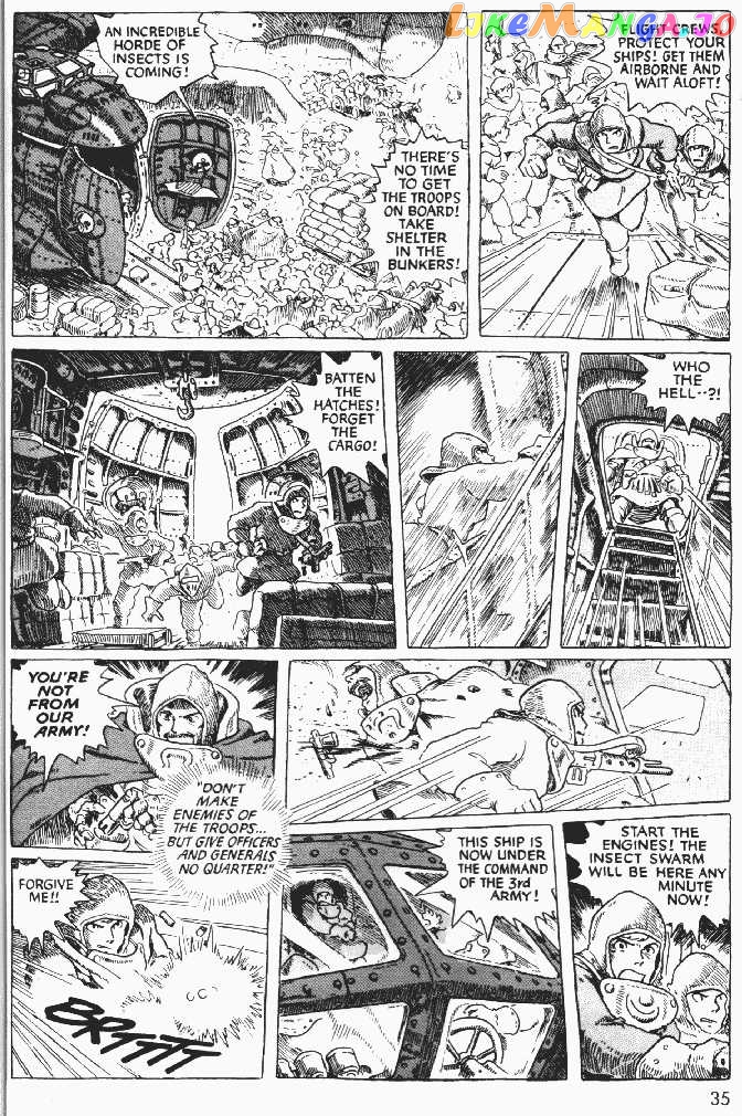 Nausicaä of The Valley of The Wind Chapter 3 - page 34