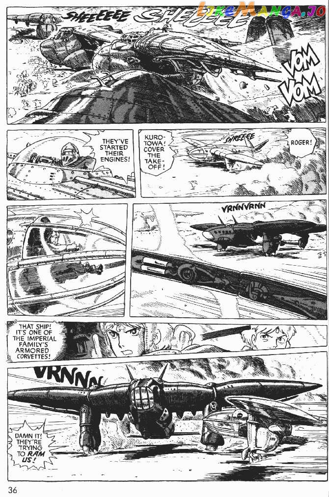 Nausicaä of The Valley of The Wind Chapter 3 - page 35