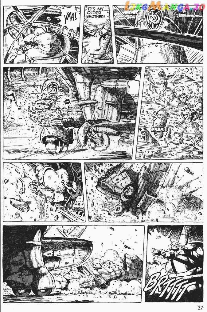 Nausicaä of The Valley of The Wind Chapter 3 - page 36