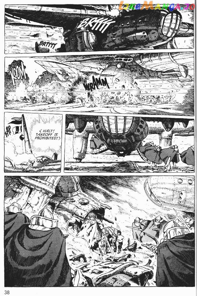 Nausicaä of The Valley of The Wind Chapter 3 - page 37