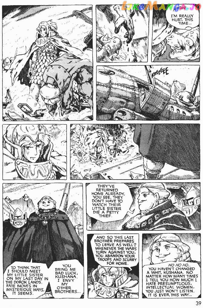 Nausicaä of The Valley of The Wind Chapter 3 - page 38