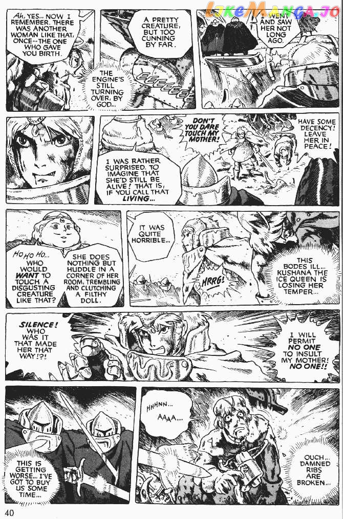 Nausicaä of The Valley of The Wind Chapter 3 - page 39